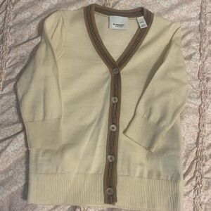 Toddler Boys Burberry Cardigan